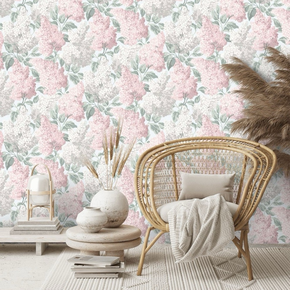 COLE & SON Lilac Wallpaper Ballet Slipper/Dove New
